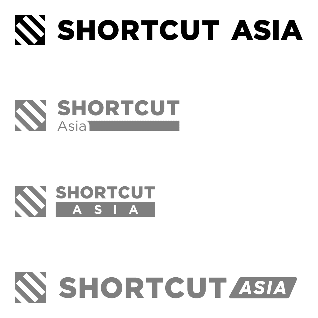 Shortcut Asia logo selection